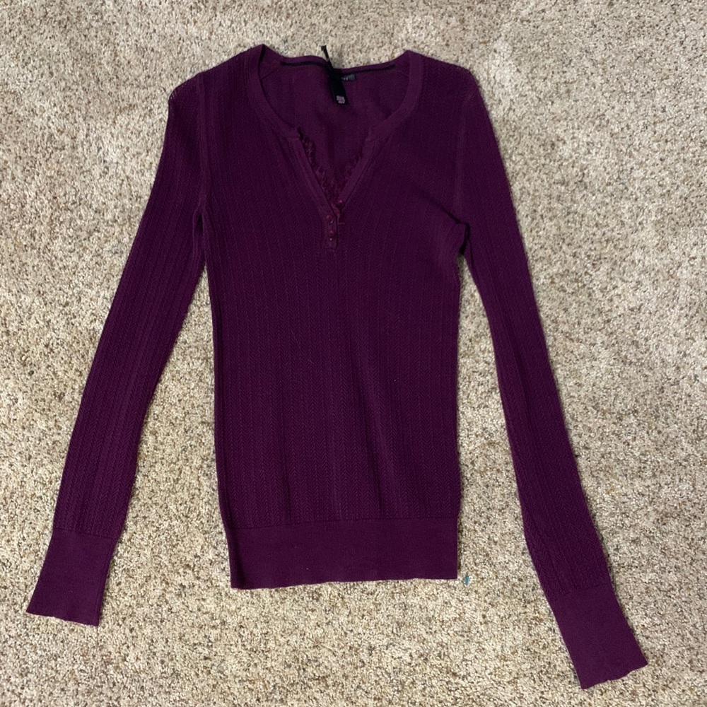 Purple long sleeve